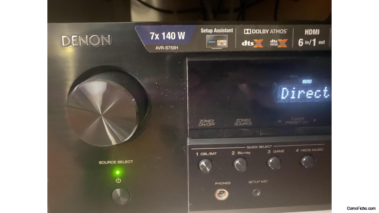 DENON AVR-S750H  **VENDIDOS**