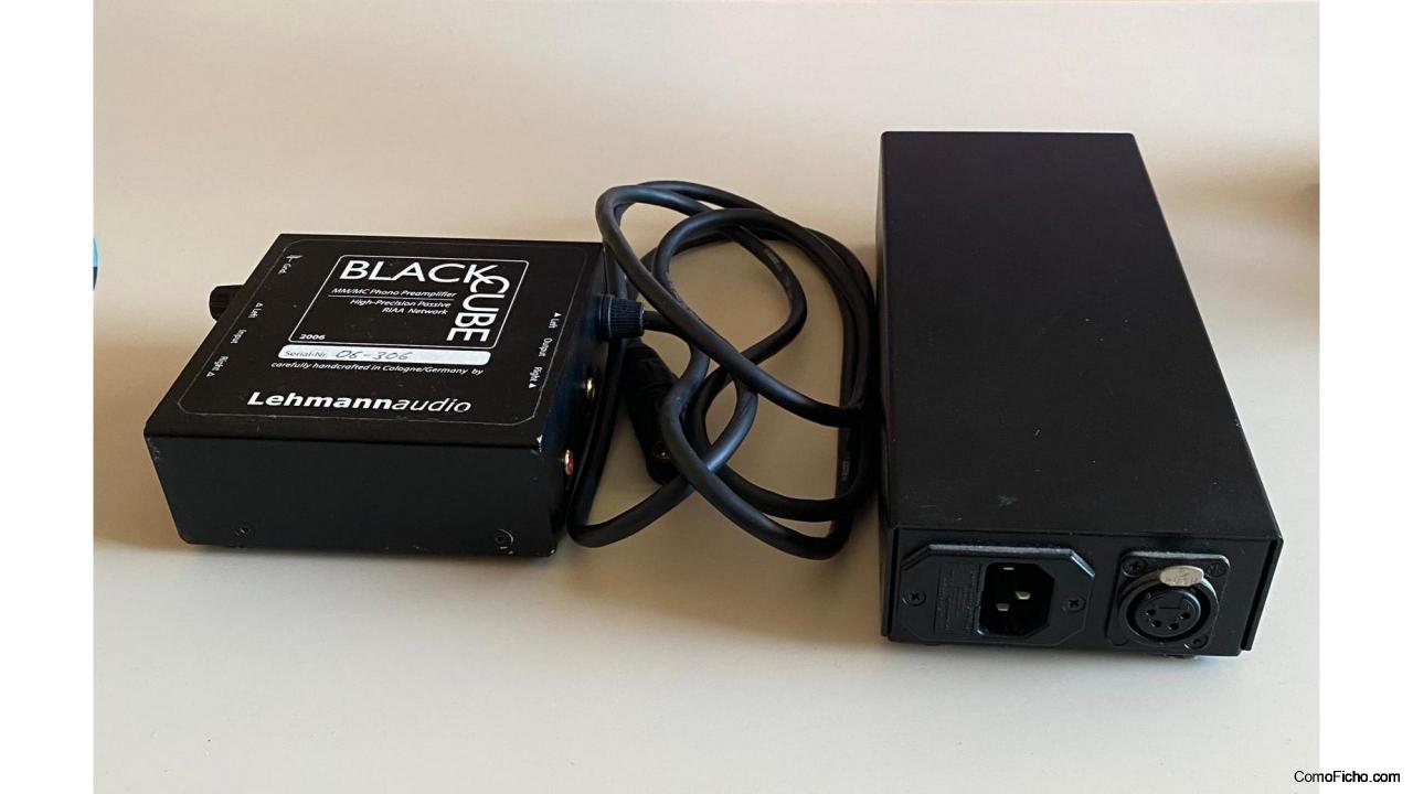 Previo de phono Lehmann Black cube se