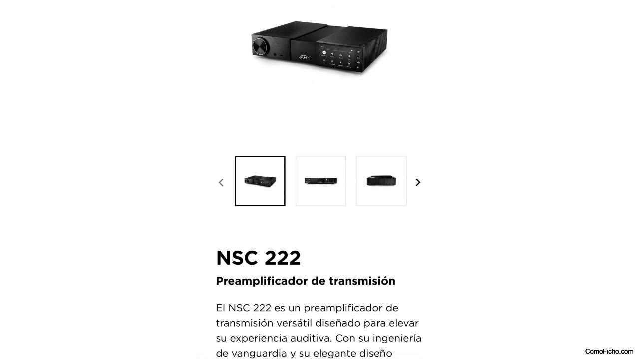 NAIM NSC 222