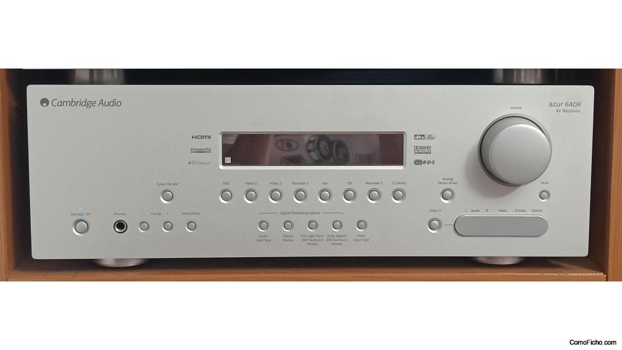 Amplificador- Receptor Av  Cambridge Audio Azur 640R