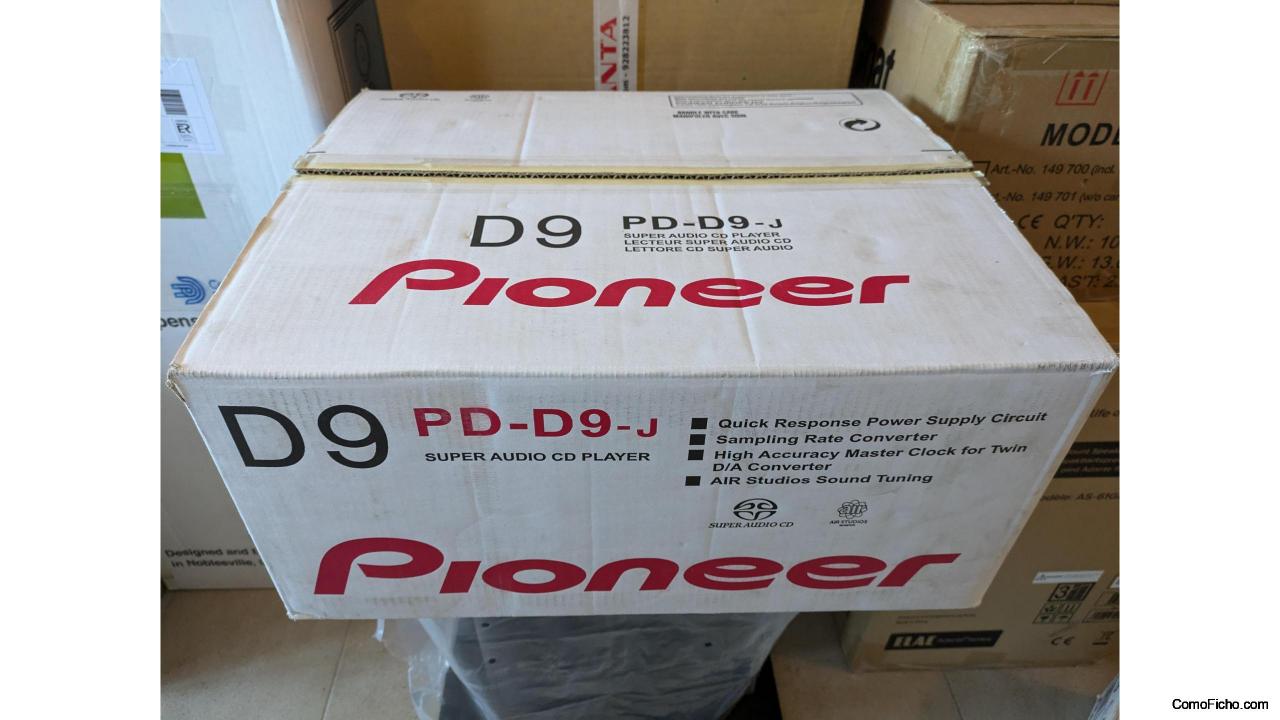 Pioneer D9 (PD-D9-J). lector de (SA)CDs