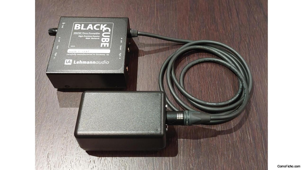 Previo de phono Lehmann Audio Back Cube SE