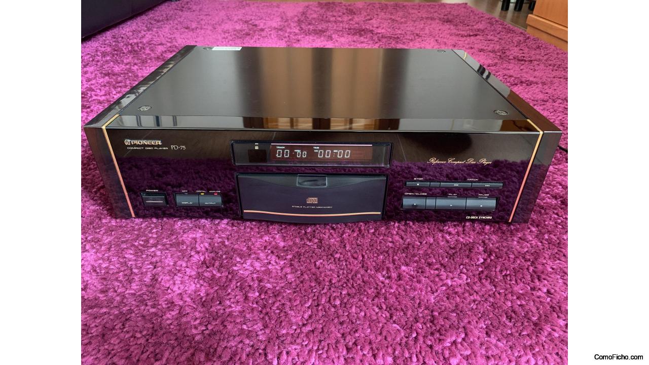 REPRODUCTOR DE CD PIONEER PD-75 (Serie Urushi)