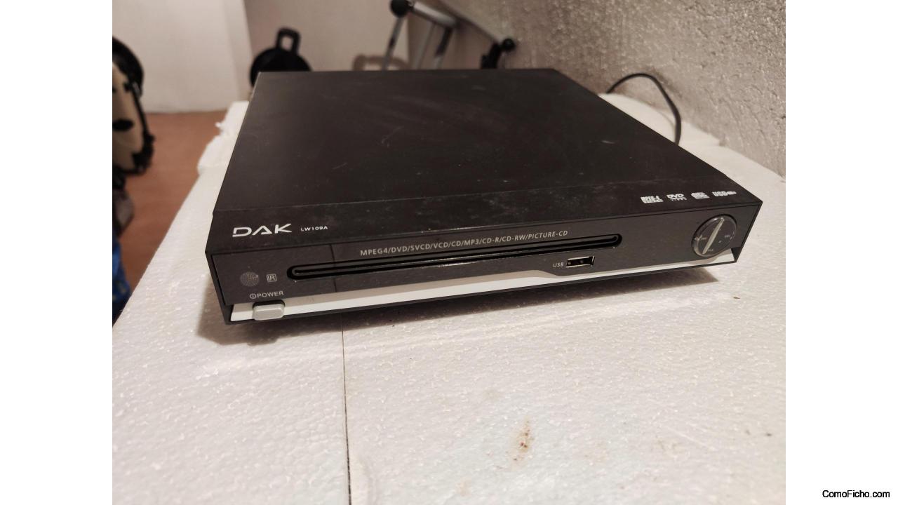 REPRODUCTOR DE DVD DAK DVD PLAYER (LW109a)