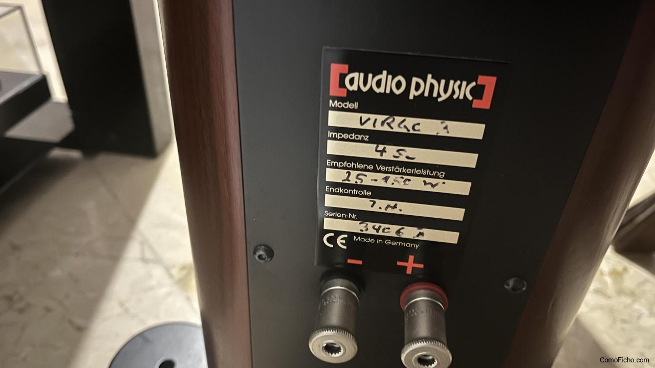 Audio physic virgo 3