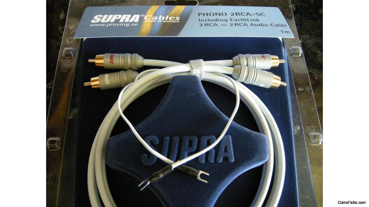 Supra Phono Cable 1.M