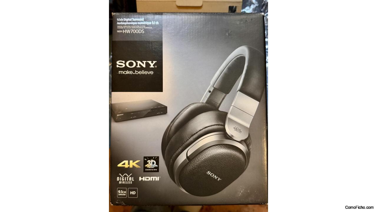 auriculares wireless 9.1 canales HD SONY