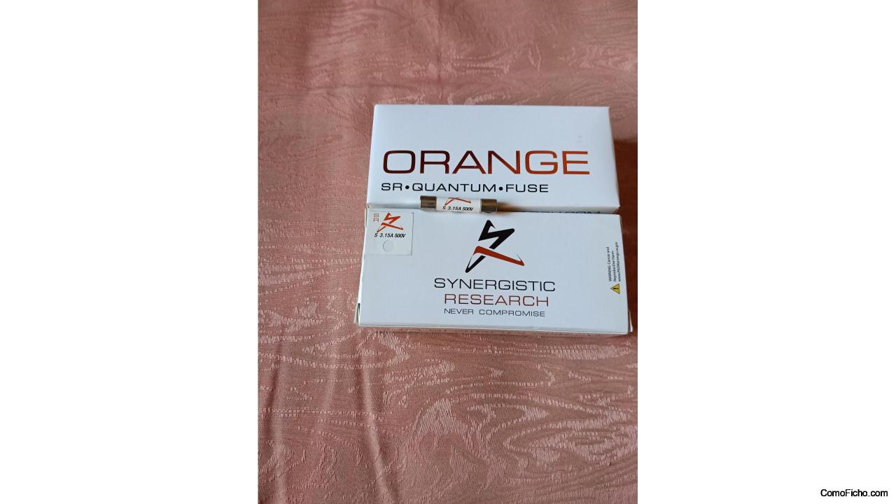 Fusible Synergestic Research Orange 6x32mm T3.5A SlowBlow