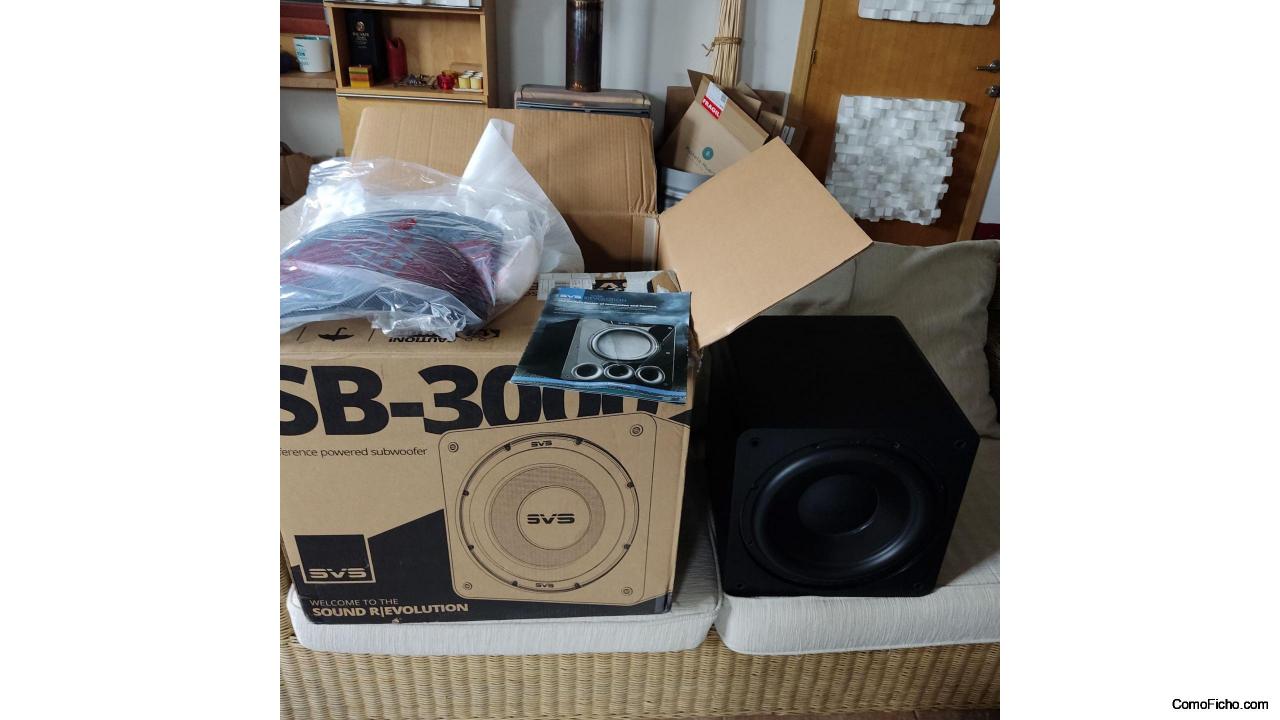 SUBWOOFER SVS SB3000 SIN USO