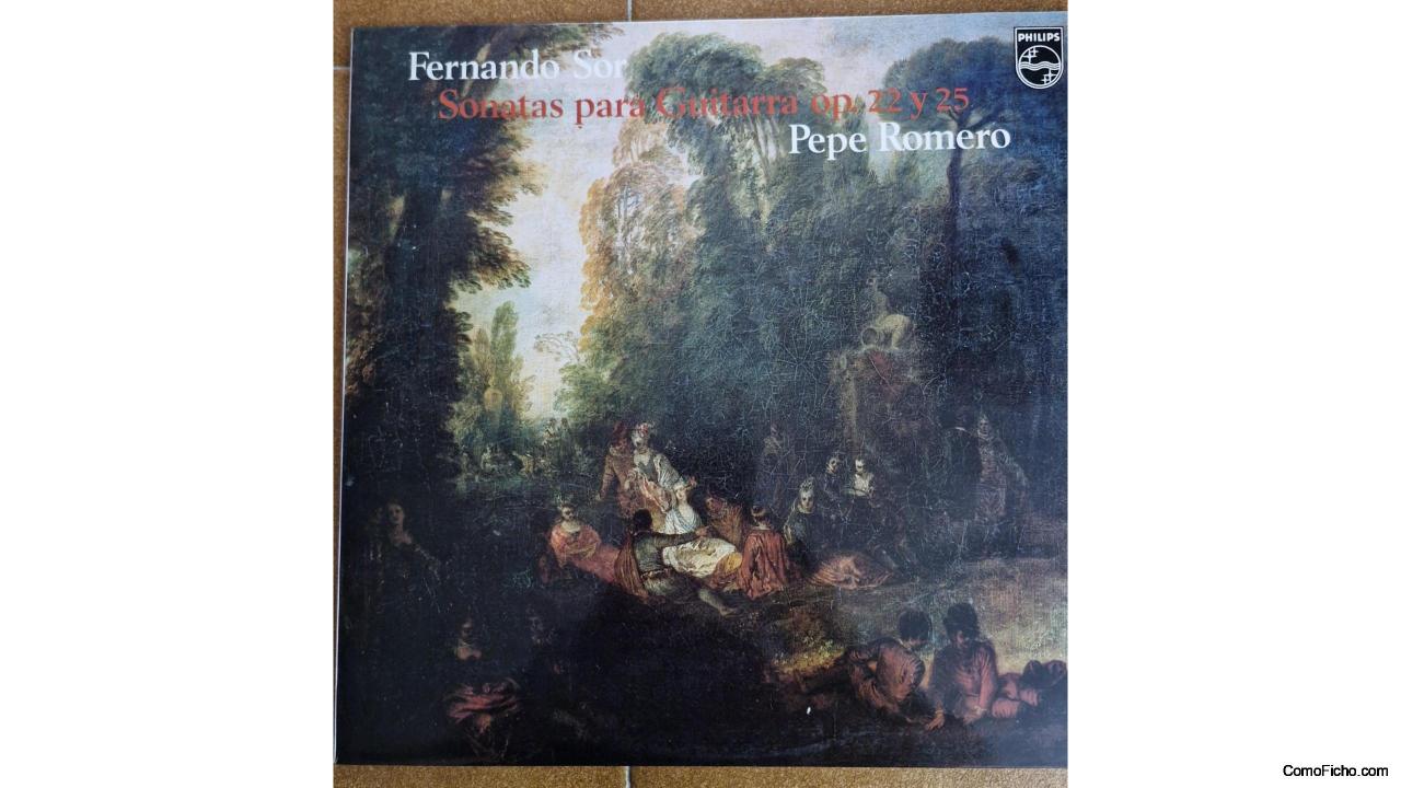 CoMoNuevos-LP-PEPE ROMERO-Fernando Sor.Sonatas para guitarra.