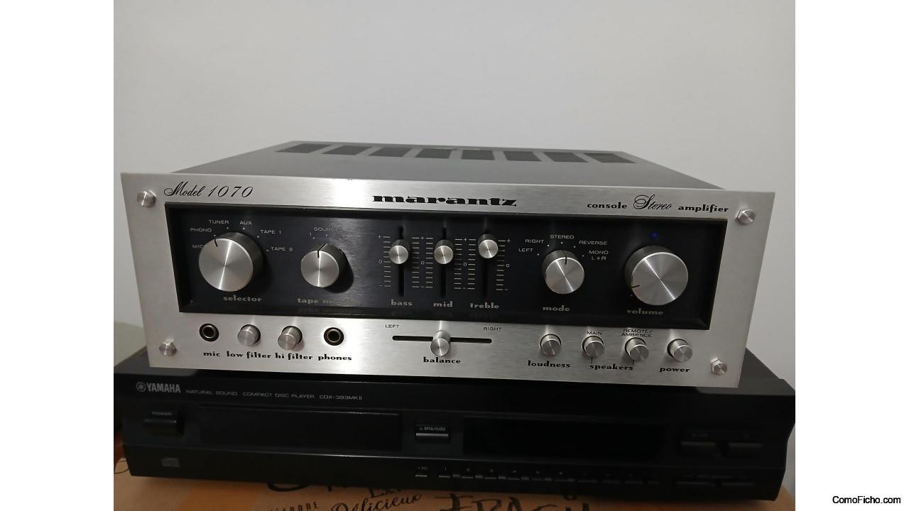 Amplificador Marantz 1070