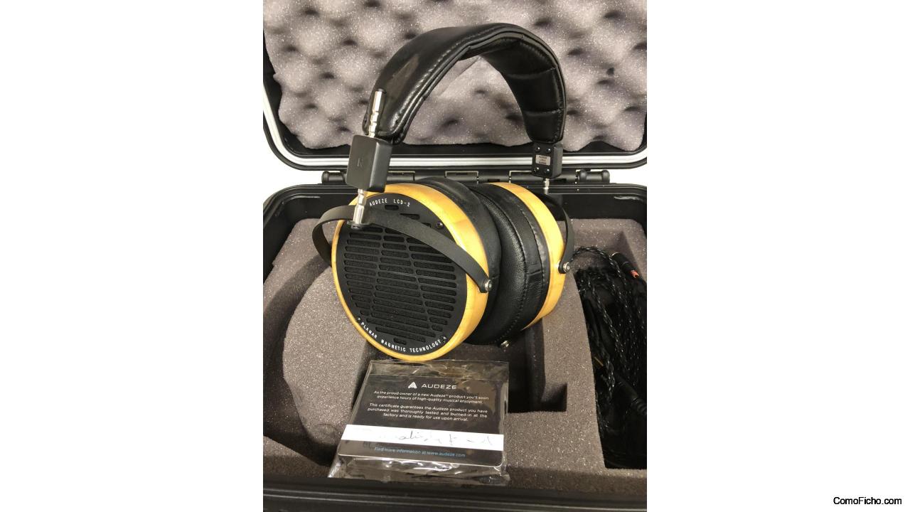 !!!! VENDIDOS!!! Auriculares Audeze LCD2 Rosewood