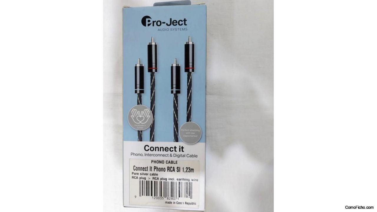 PRO-JECT PHONO CABLE 1,23m