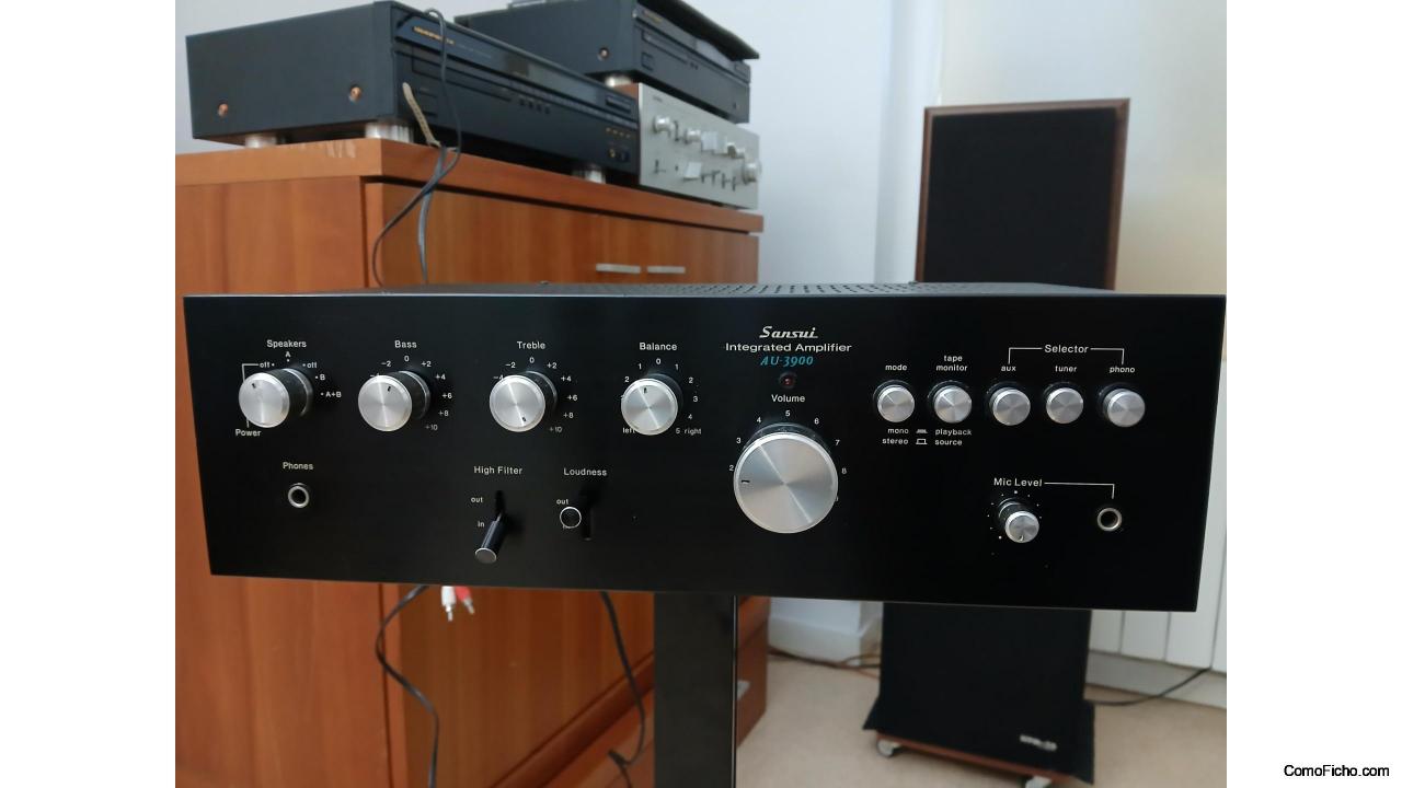 Amplificador Sansui au3900