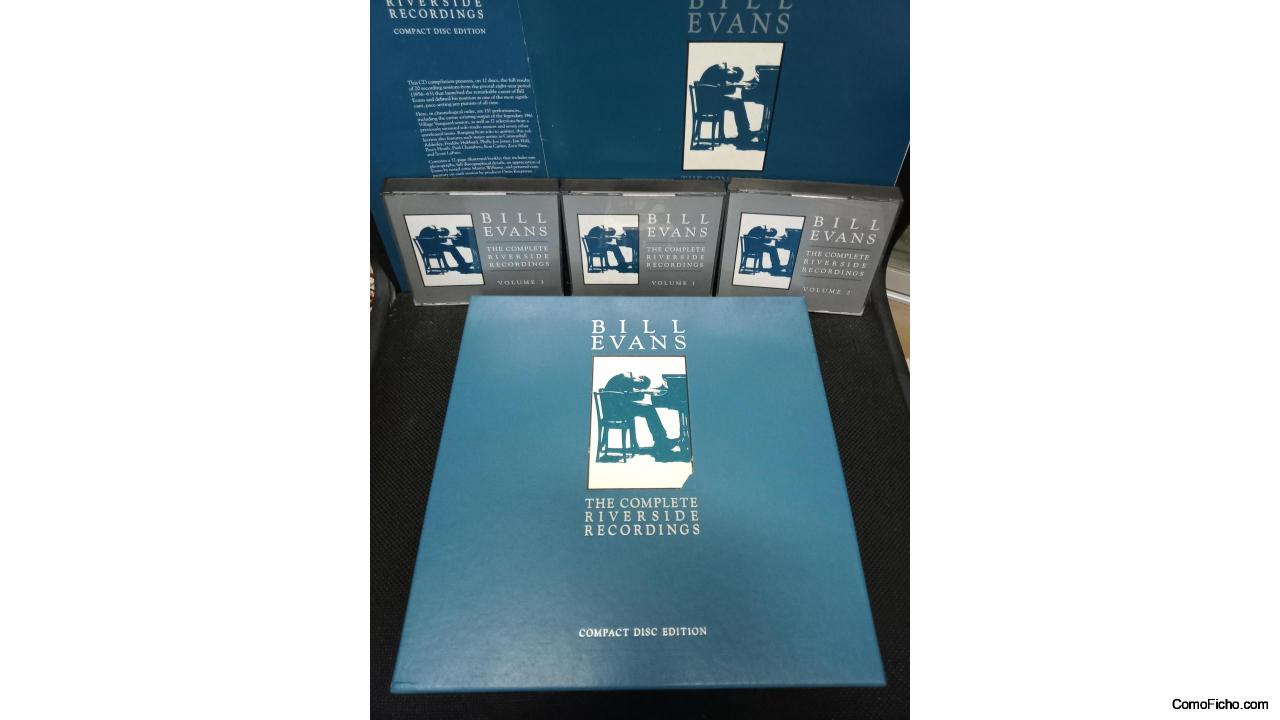 Bill Evans The complete Riverside Recordings box 12 cds