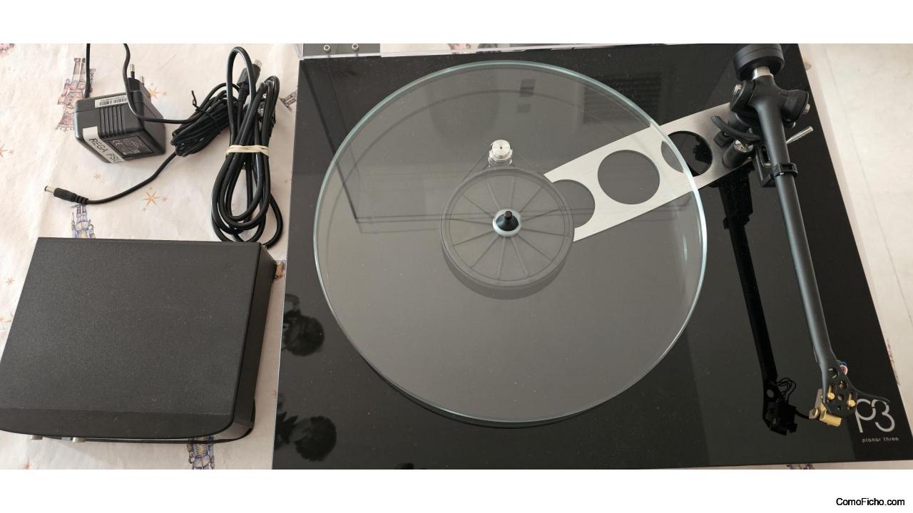 Rega Planar 3 (2021, brazo RB-330) + PSU + Capsula ATVMN750SH + Correa EBLT