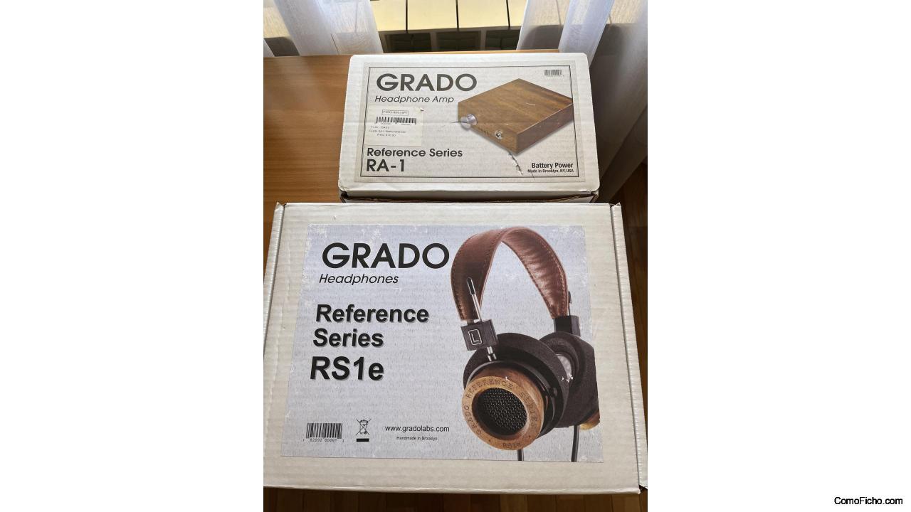 Grado RS1e y su amplificador RA 1