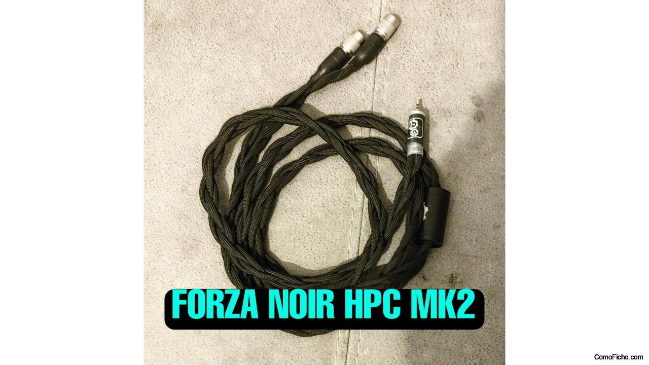 Cable FORZA AUDIOWORKS HPC MK2 balanceado 2.5 mm