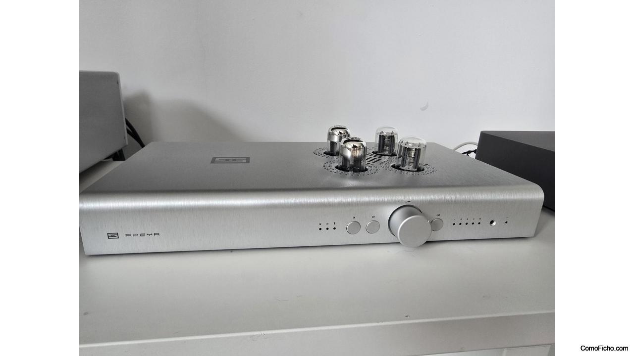 Schiit Freya plus nuevo con válvuas NOS nuevas