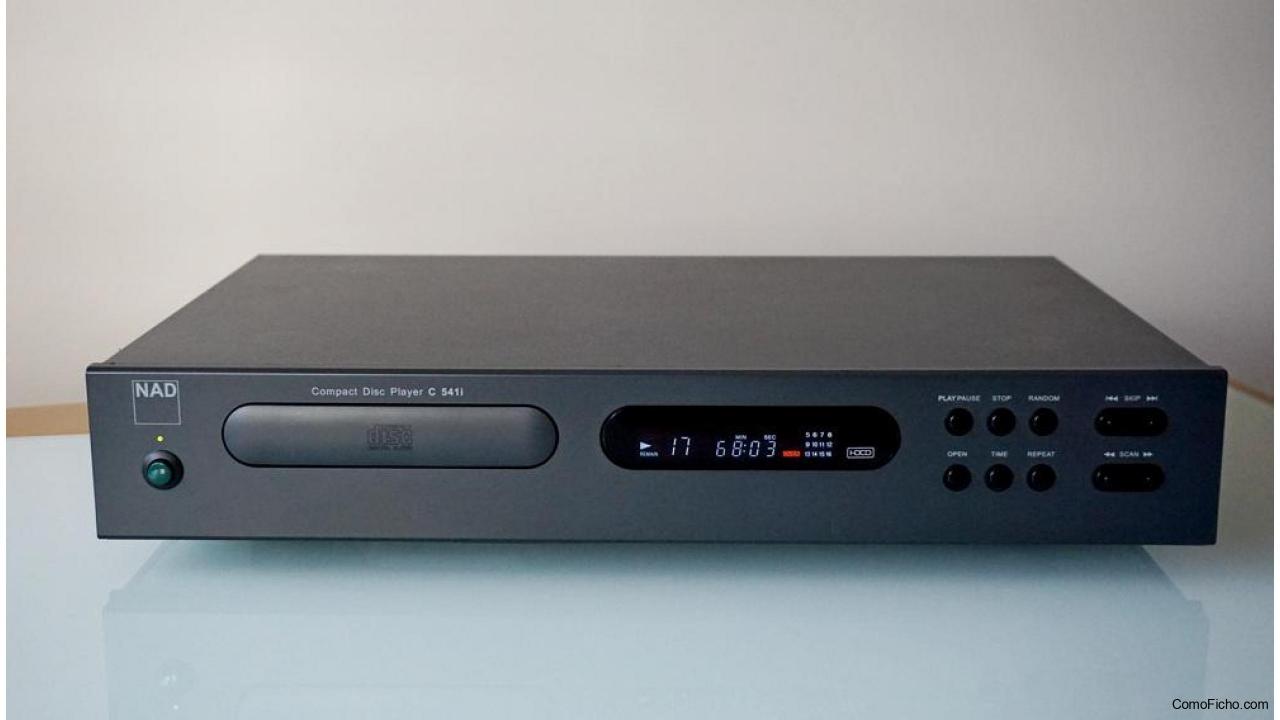 Reproductor de CD NAD 541i  con mando.