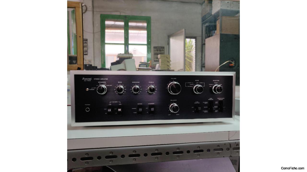 Amplificador Sansui AU-7500