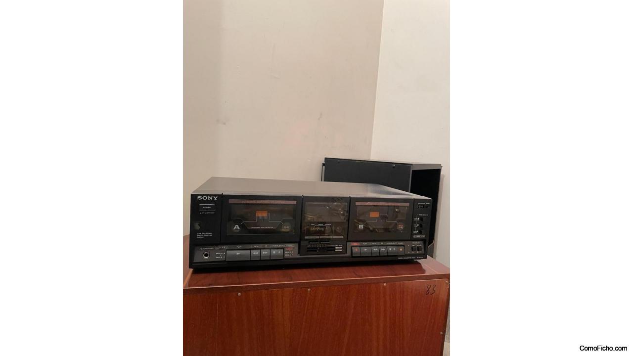 Reproductor de casetes Sony TC-W230 Stereo Cassette Deck