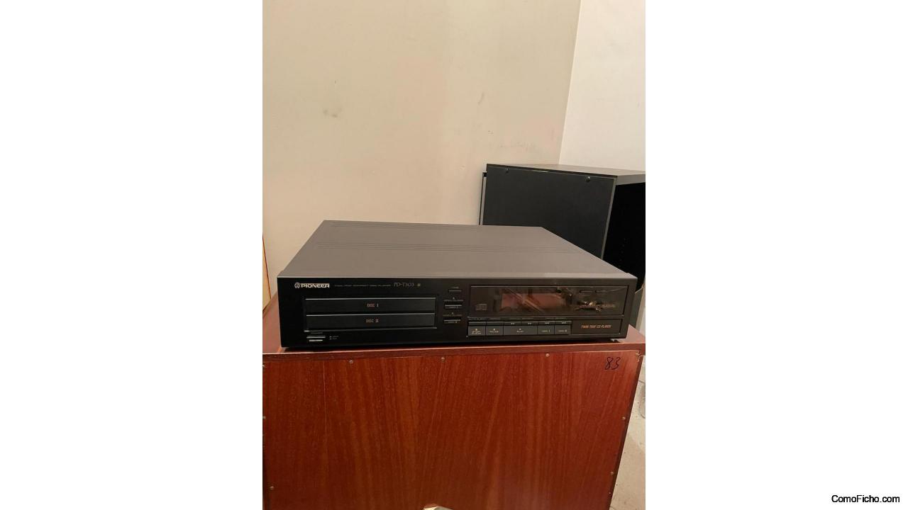 Reproductor doble de CDs Pioneer PDT303