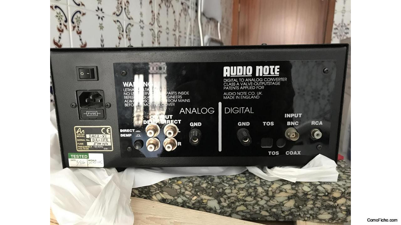 Audionote Dac 2.1x