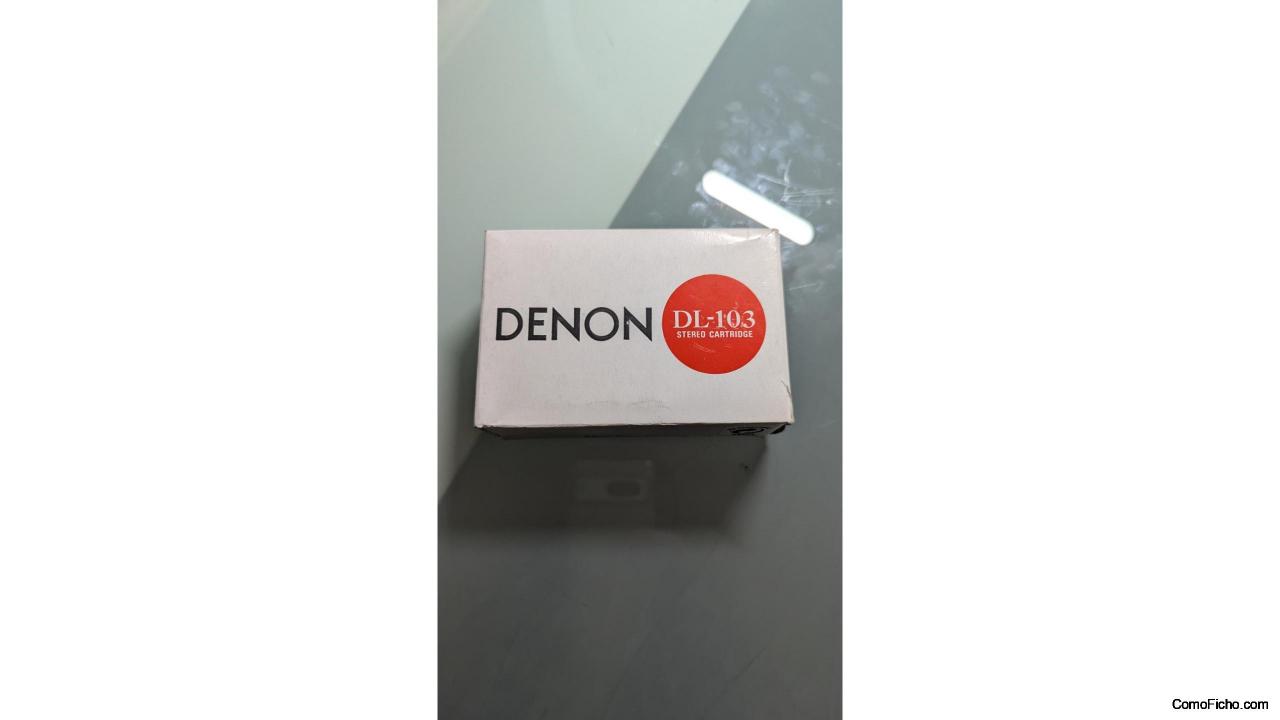 DENON DL 103 en cuerpo de aluminio