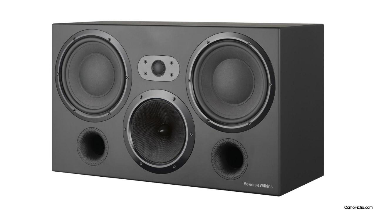 Altavoz central B&W CT7.3 LCRS Cine en casa