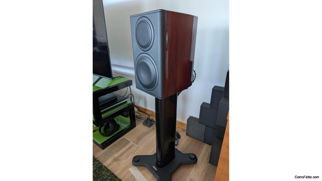 Monitor Audio PL100 II + Pies de suelo. Sonido de alta gama impecable