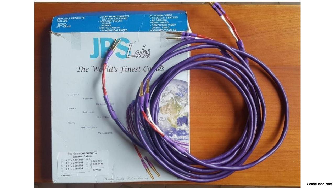 Cables altavoz JPS Labs Superconductor Q 3m