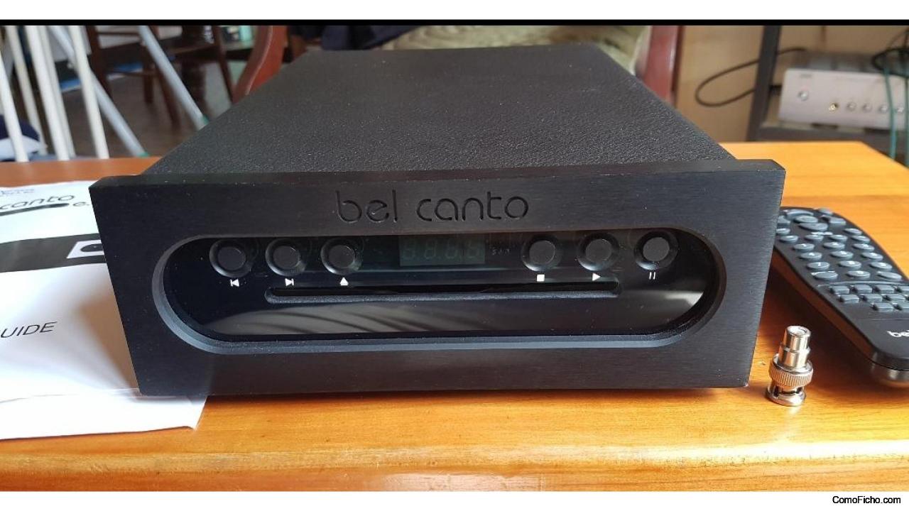 Transporte CD Bel Canto CD3t
