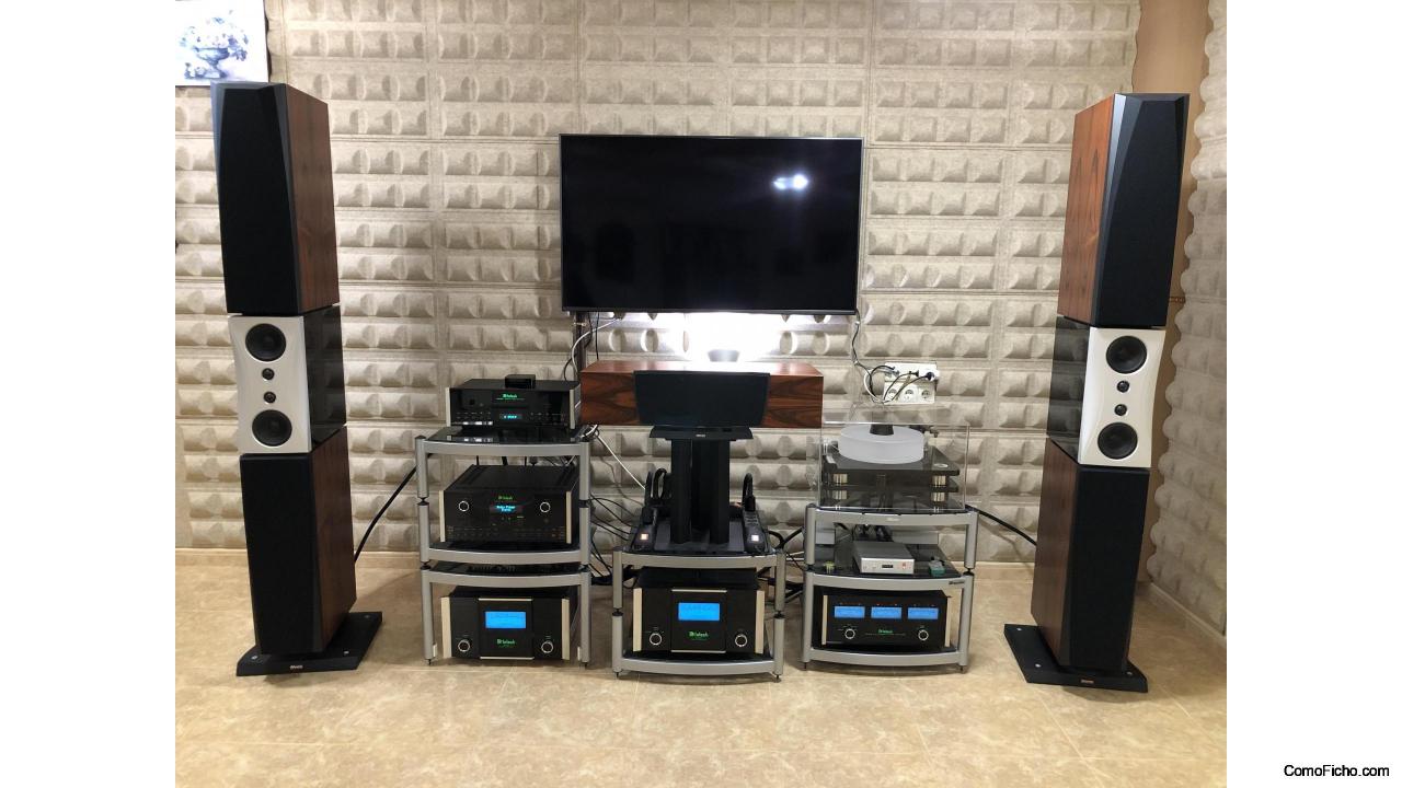 Conjunto Clearaudio - McIntosh - Dynaudio