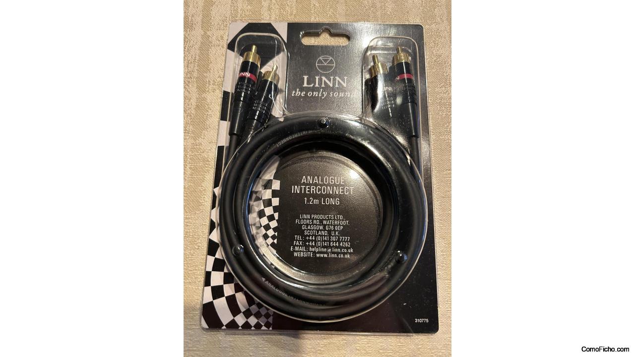 Cable Linn Analogue Interconnect RCA 1,2 mts.