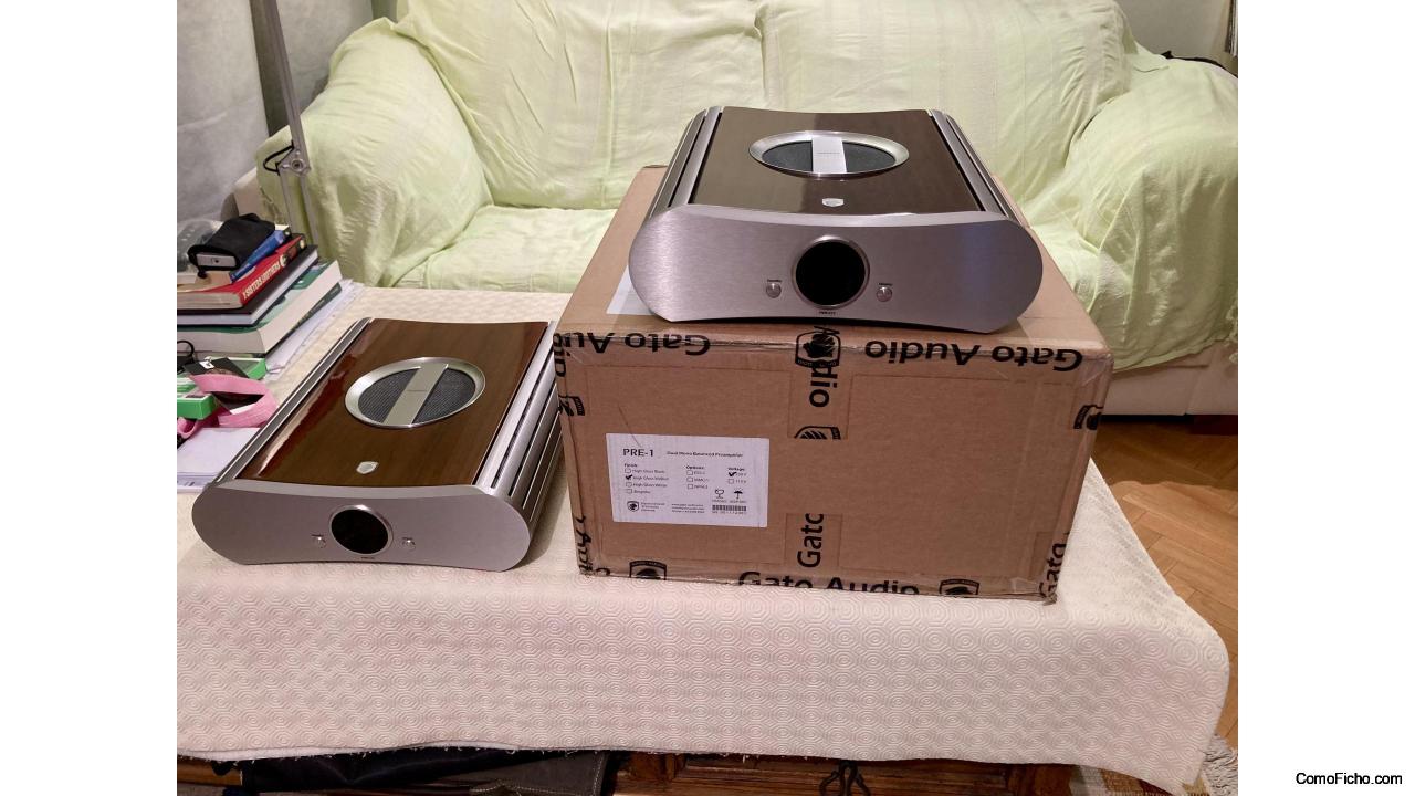 Venta de preamplificador y etapas monofónicas Gato Audio