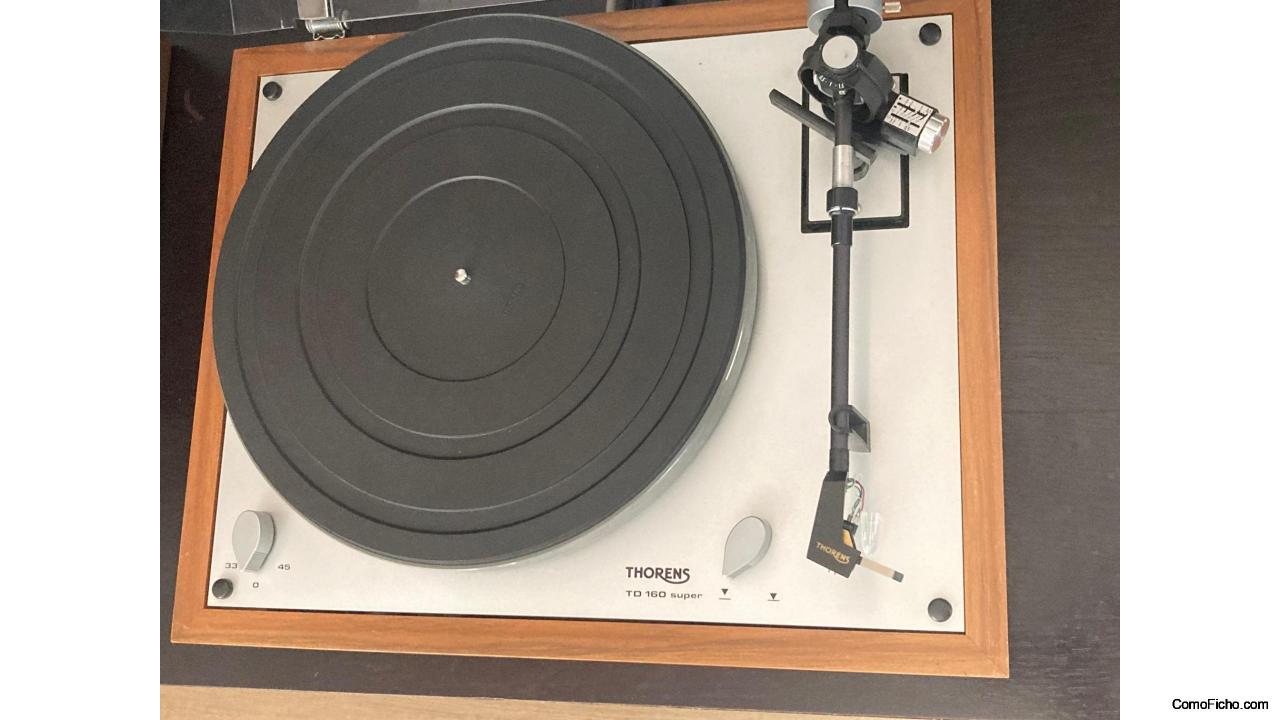 Thorens TD 160 Super  con capsula Ortofon