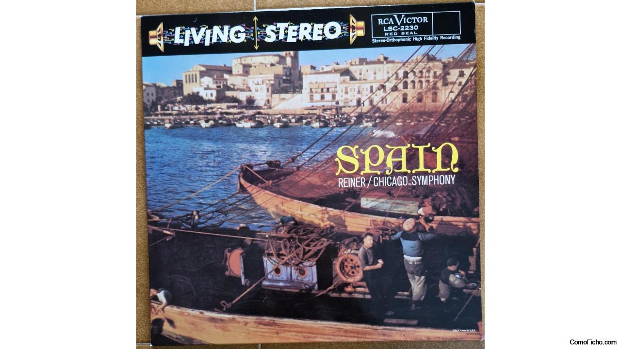 LP Audiofilo 185 grs-"SPAIN",CHICAGO SYMPHONY Reiner
