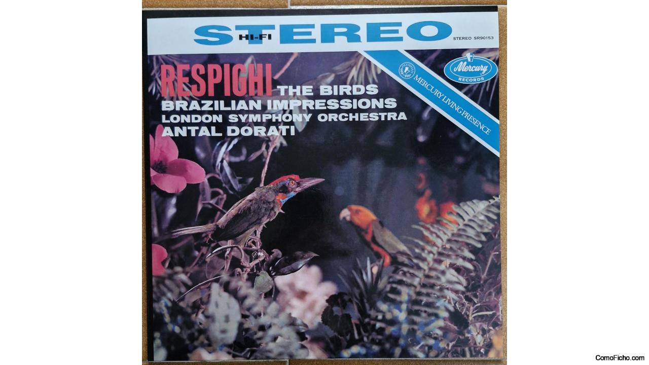 LP Audiofilo 200 grs-RESPIGHI-"The Birds"