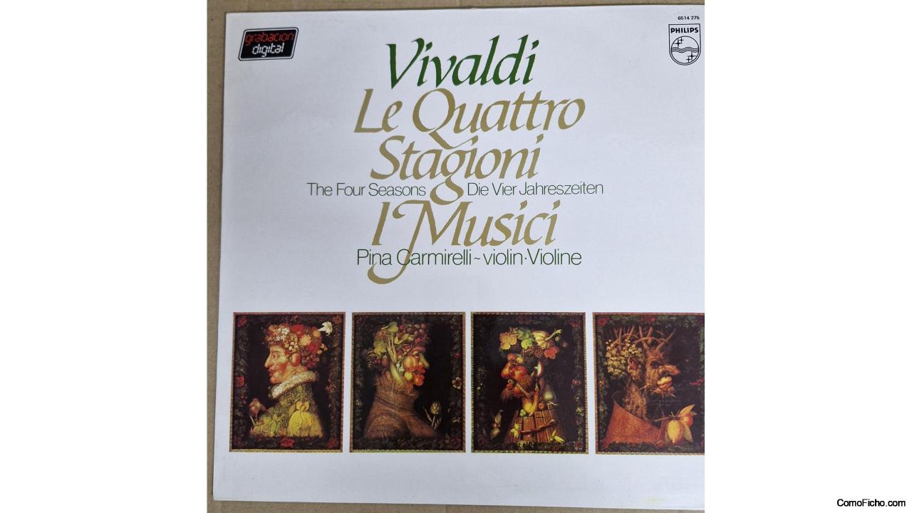 DiscosCN-VINILO- VIVALDI--I MUSICI-Las Cuatro Estaciones.