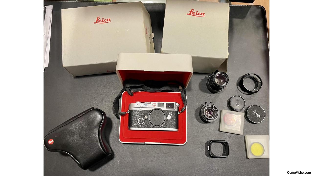 LEICA M6 I OBJETIVOS LEICA