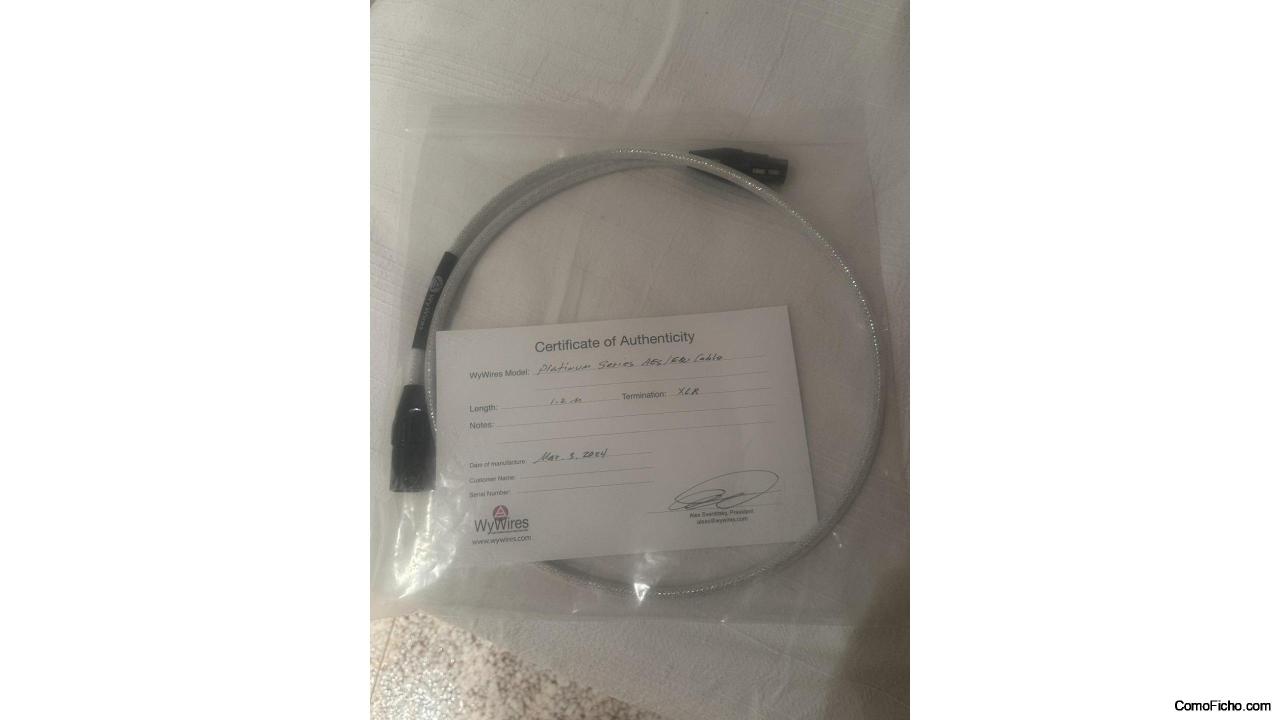 Wywires Platinum AES BU digital