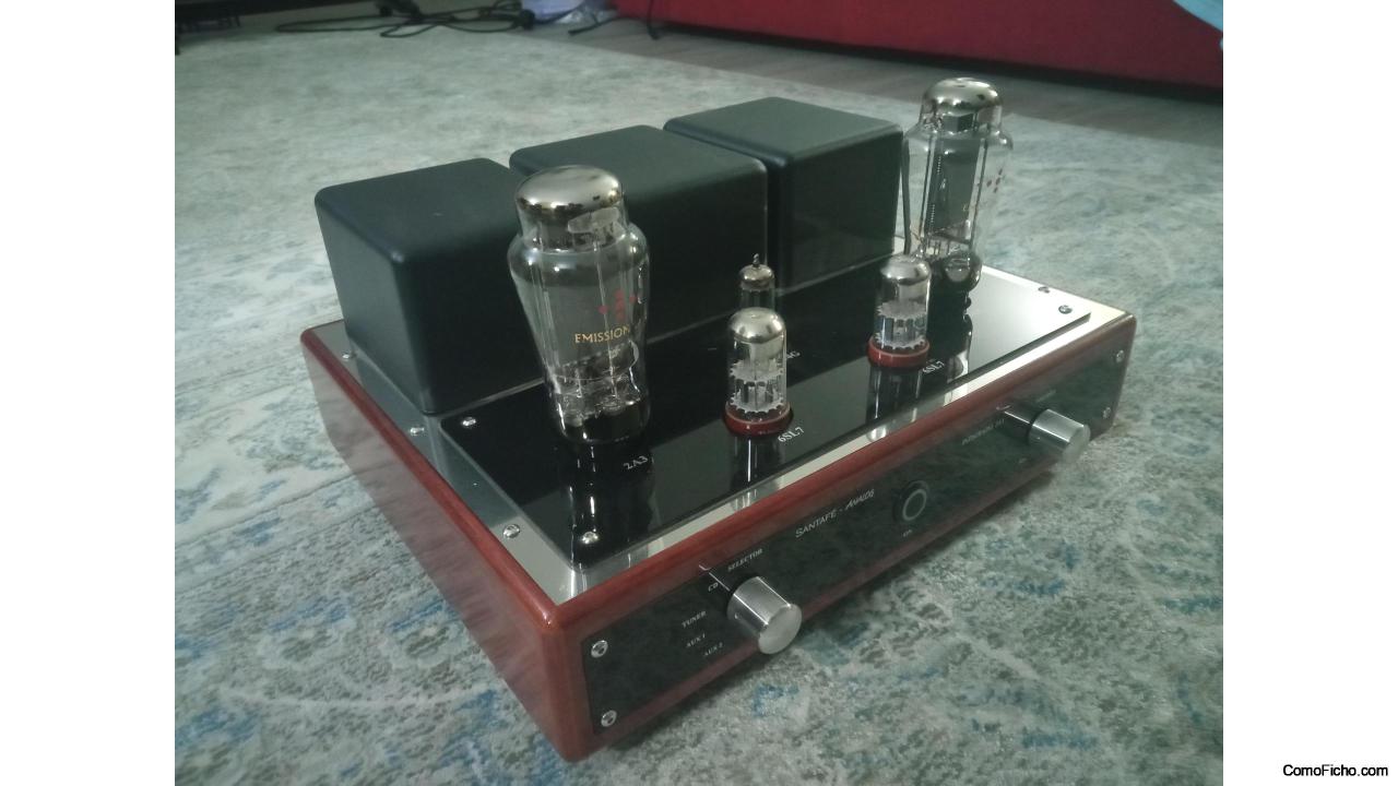En venta amplificador integrado a válvulas Santafé Analog 2A3