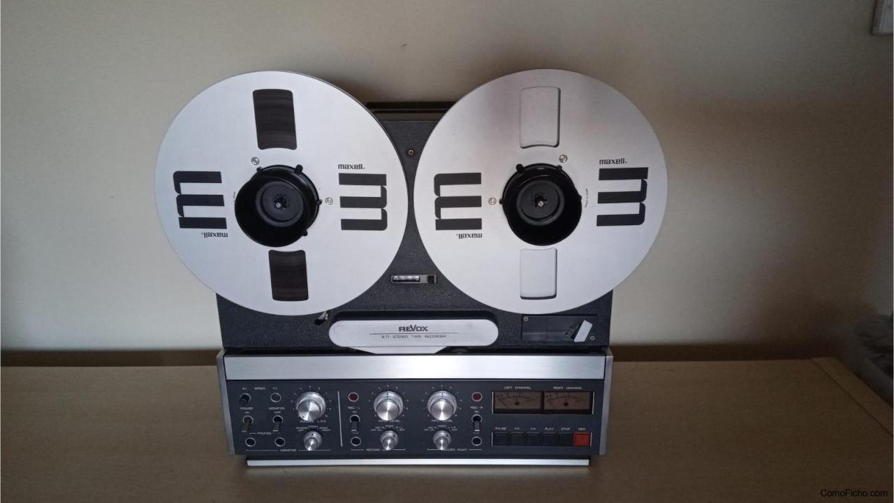 Revox B 77  4 Track Restaurada