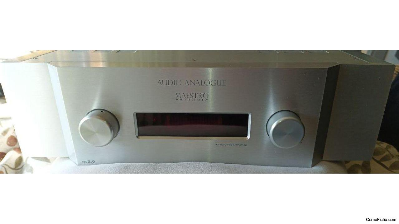 AUDIO ANALOGUER MAESTRO 70 Rev 2.