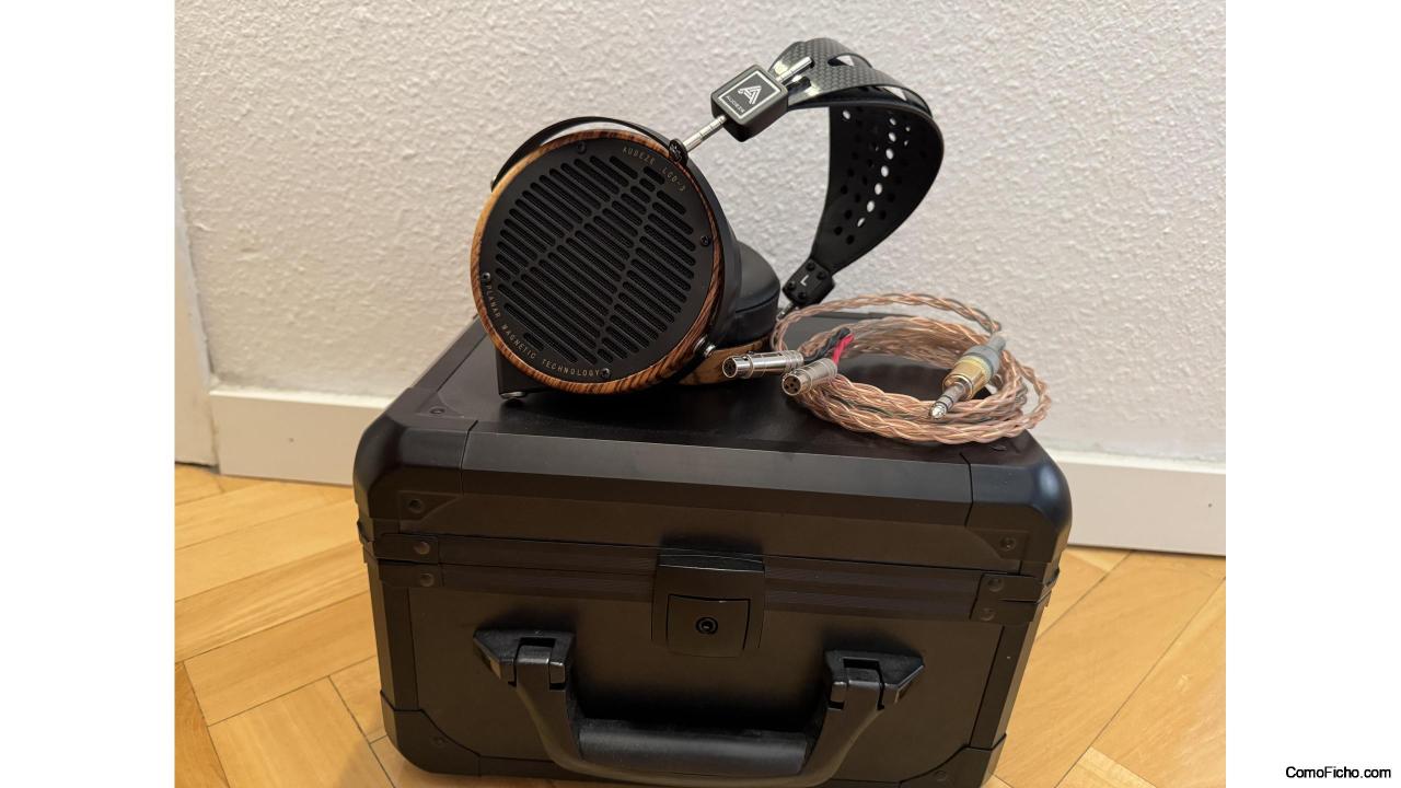 Audeze LCD-3 con cable Jena Labs HP422.