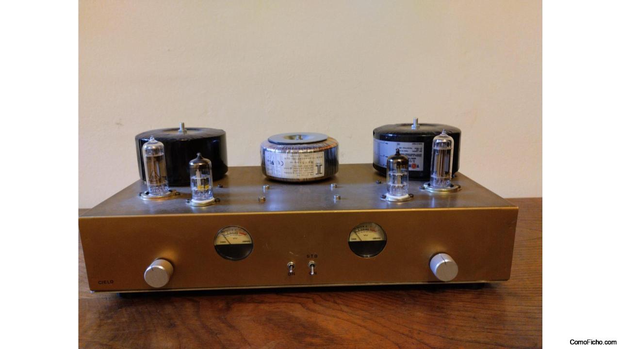 Amplificador a válvulas Single Ended Triode 6C19P.
