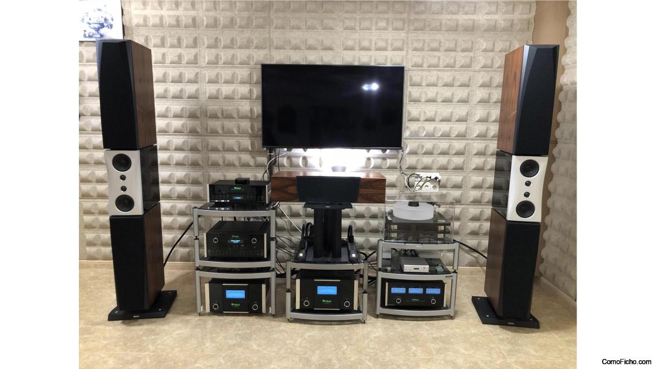 Conjunto McIntosh - Clearaudio - Dynaudio