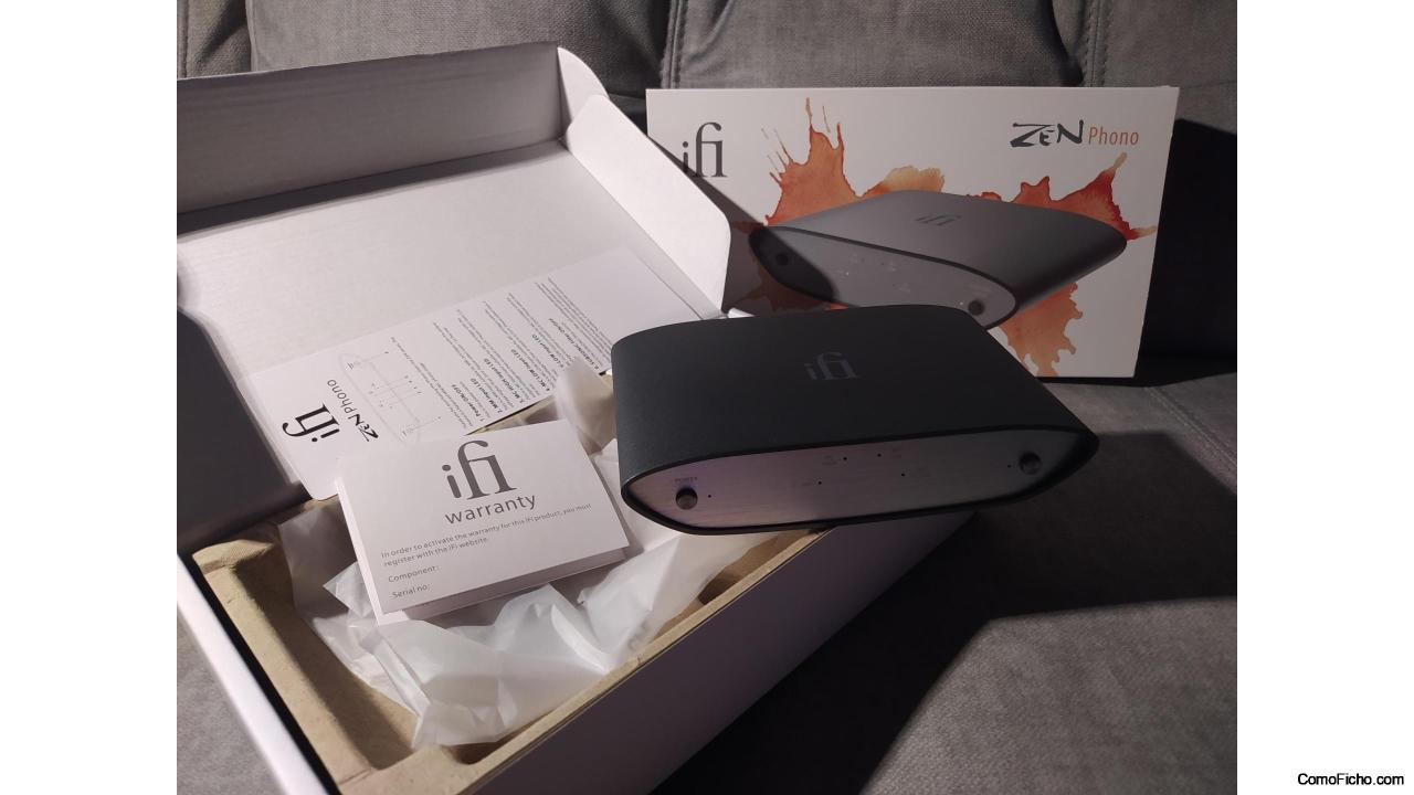 Vendo iFi Zen Phono con embalaje y accesorios originales – 100€