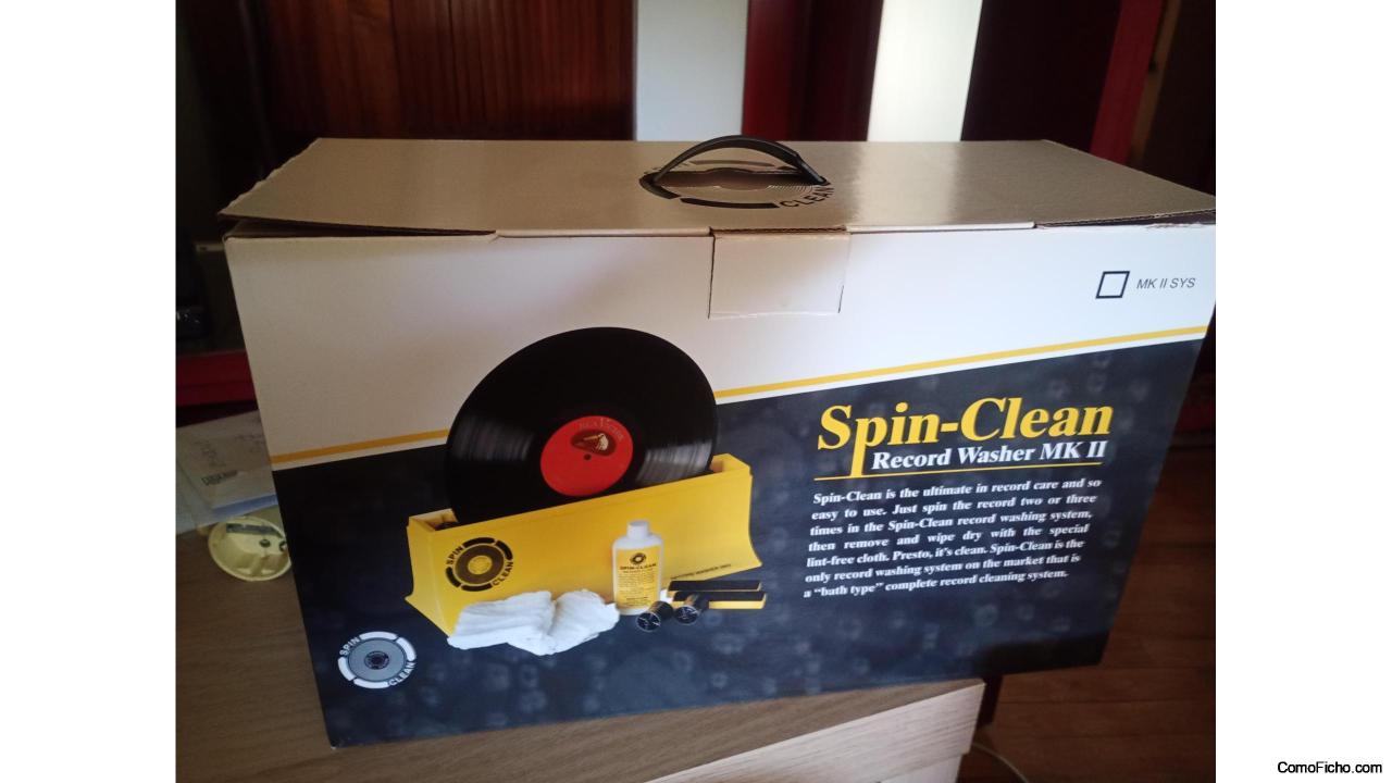 SPINCARE Sistema de Limpieza de Vinilos
